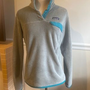 Grey & Blue Size M Patagonia fleece